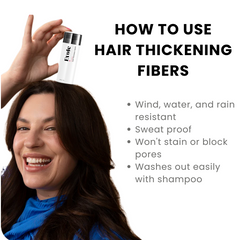 Evole Hair Thickening Fiber - Instant Volume & Natural Density