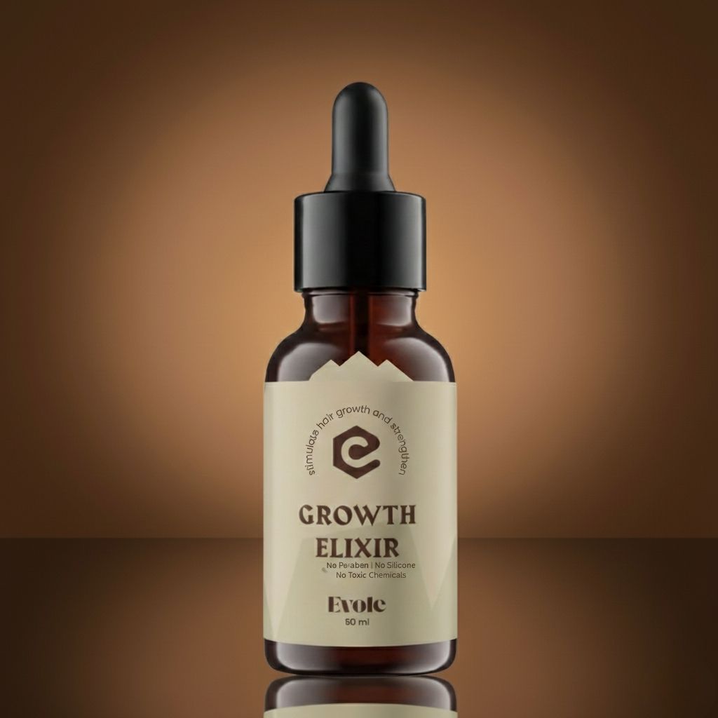 Best hair growth serum for men in India – Evole Care formula