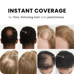 Evole Hair Thickening Fiber - Instant Volume & Natural Density